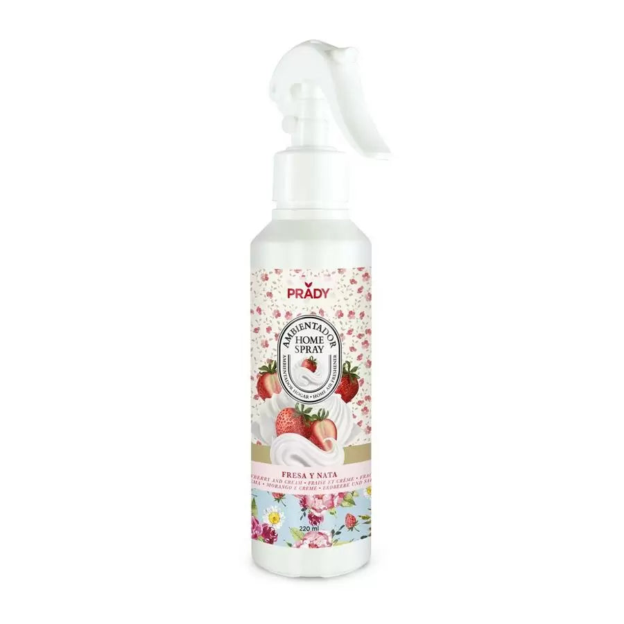 Spray d'ambiance multiusage - Fraise et Crème