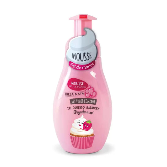 Gel mousse pour les mains - Fraise et Crème