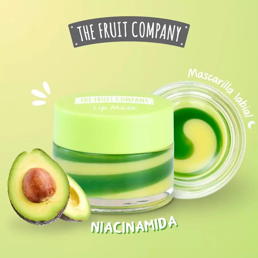 Masque de nuit pour les lèvres avec saveur Avocat et Vanille - The Fruit Company