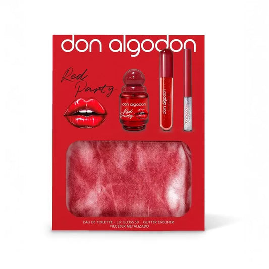 Coffret Parfum Red Party - Don Algodón