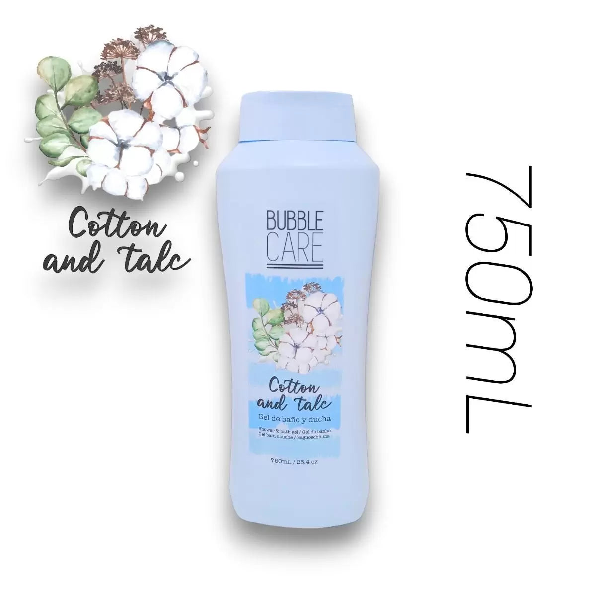 Gel de douche - Coton et Talc