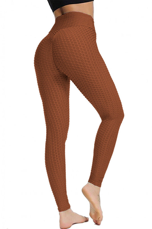 Legging Push Up cognac très fashion. Le best seller du moment